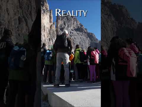 Expectation VS Reality : The Dolomites - Tre Cime di Lavaredo
