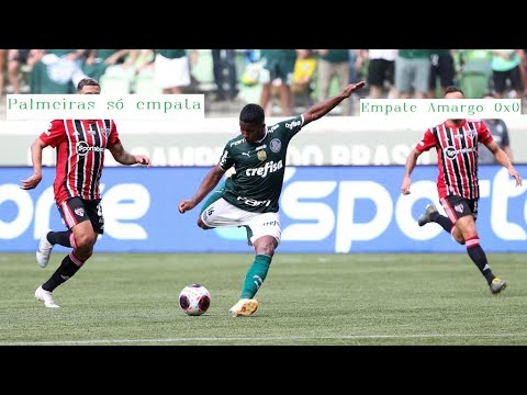 Empate com gosto amargo | Palmeiras 0x0 São Paulo