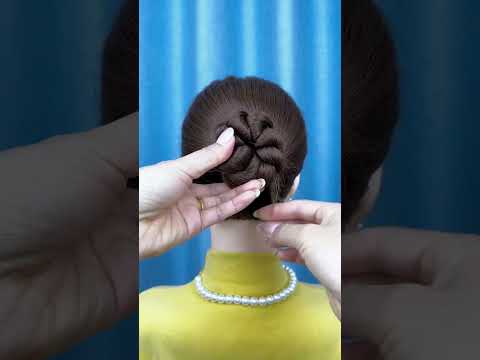 Grab clip slow motion tutorial #hair #hairstyle #027