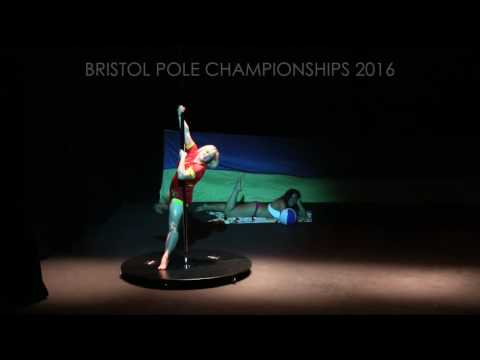 The Bristol Pole Championships 2016 - Beginners Category Second Place - Liz Puffer