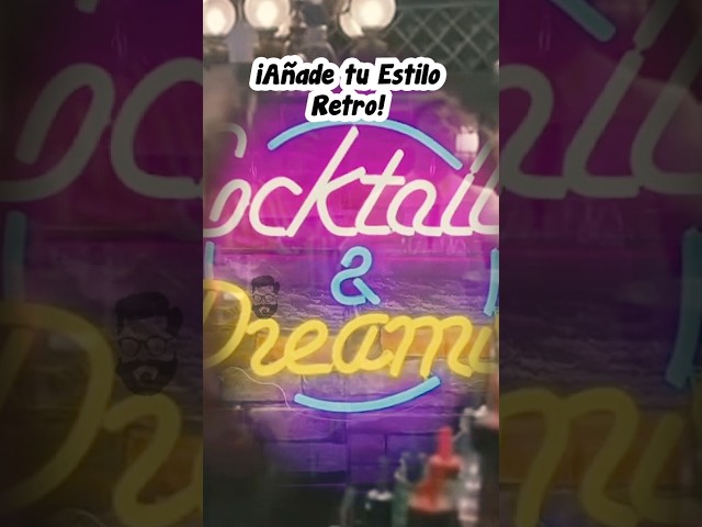 Vídeo relacionado con Letrero de neón vintage para pared, para baño, café, cuadrado, divertido motel, brilla en un entorno tropical, arte fácil de colgar (30 x 40 cm)