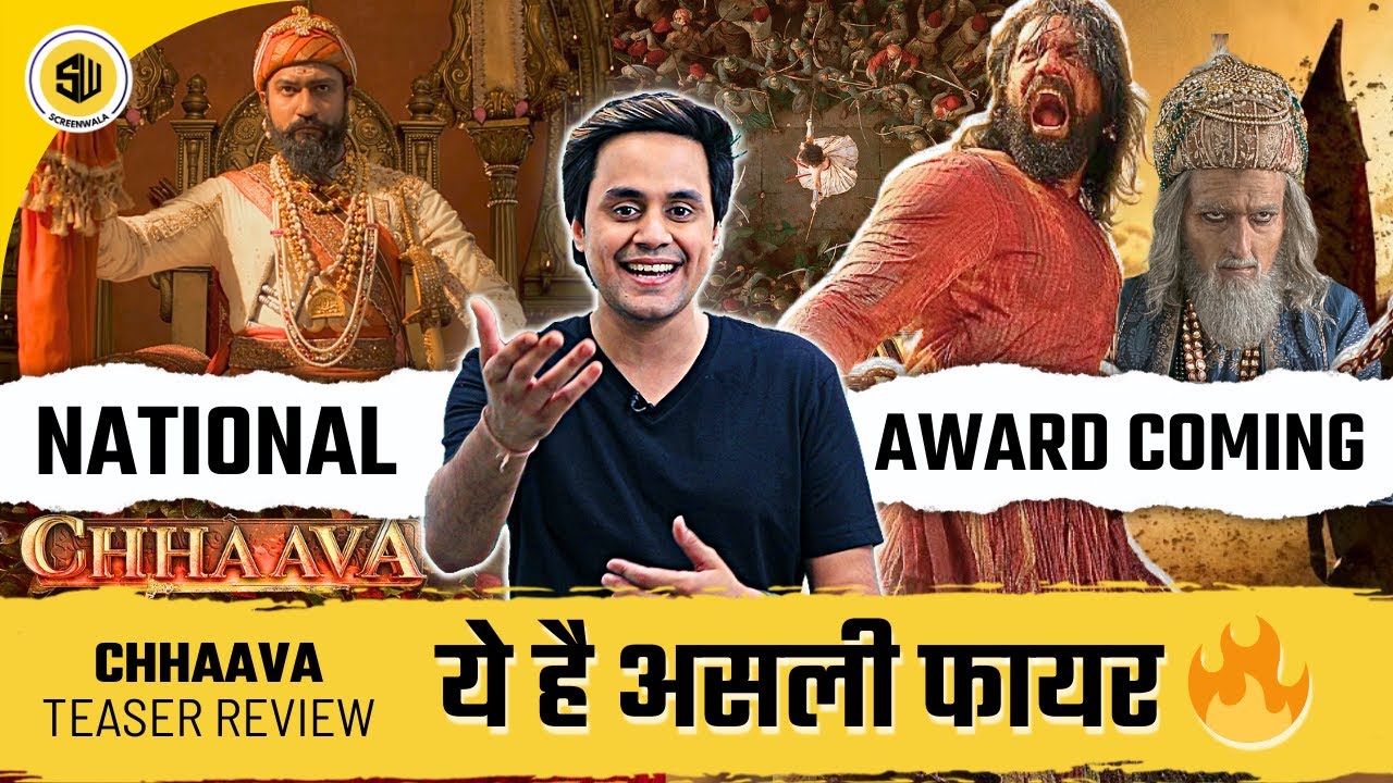 Chhaava Teaser Review | Vicky Kaushal | Rashmika M | Akshaye K | Dinesh V | Laxman U | RJ Raunak