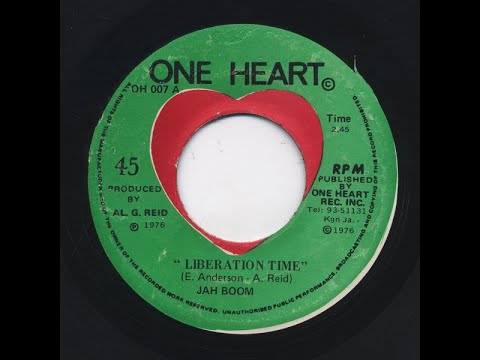 7''Jah Boom - Liberation Time & Version 1976