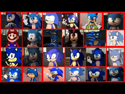 Sonic The Hedgehog Movie - Uh Meow All Designs Compilation 6