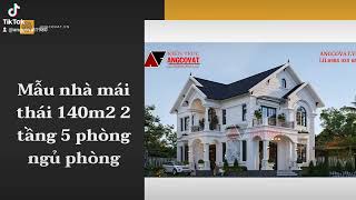 Thiết kế nhà 2 tầng 5 phòng ngủ đẹp nhất Hải Dương