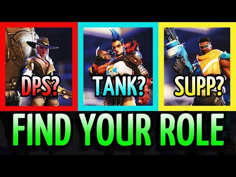 Overwatch 2 How To Find Your Role Main - QUICK & BEST GUIDE - 4K