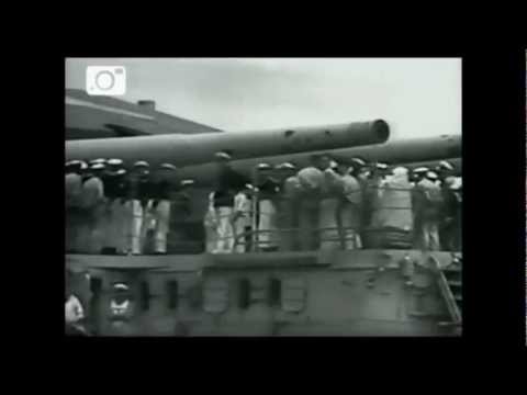 Deutsches Panzerschiff Graf Spee, Originalaufnahmen Doku Gefecht Montevideo Gemälde