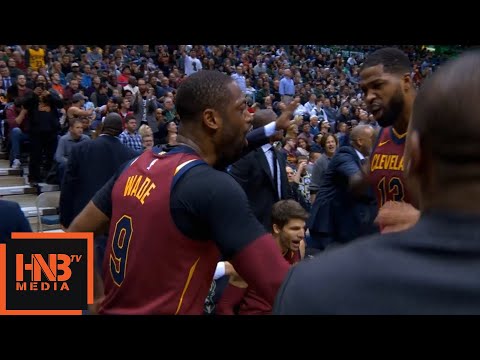 Dwyane Wade Flash Mode Activated / Cavaliers vs Bucks