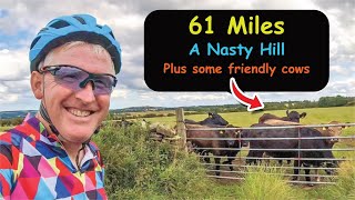 A New Road Bike Route with a brutal Hill