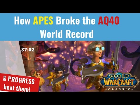How APES Broke the AQ40 Speed World Record! (Then Progress Beat That!)