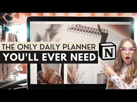 Aesthetic Daily Planner | Prototion | Buy Notion Template