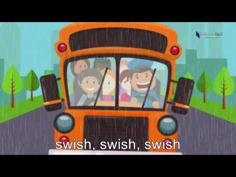 The Wheels on the Bus go round and round | A Roda do Ônibus Roda Roda | subtitles