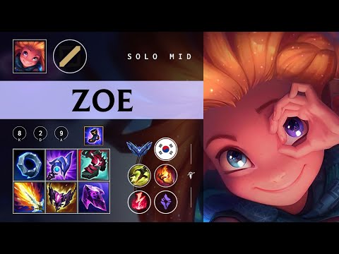Zoe Mid vs Katarina - KR Diamond Patch 26.03