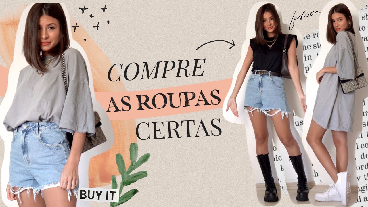 Vou te ajudar a montar um guarda-roupa ESTILOSO 😱 *Surpresa no final*