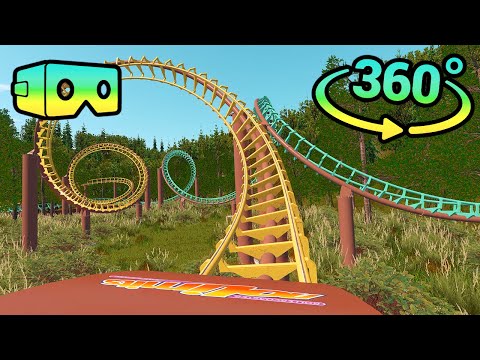 Insane VR Roller Coaster Battle - Eagles Clash!