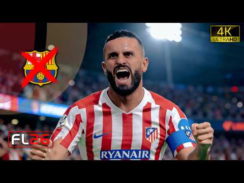 PES2021 Gameplay Atletico Madrid - Fc Barcelona Full Match Copa Del Rey 4K 60FPS