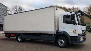 Mercedes-Benz Atego 1221 1.500 kg Laadklep, Loadlift, Ladebordwand -Airco lastbil kassevogn | Billede 4 - Autoline
