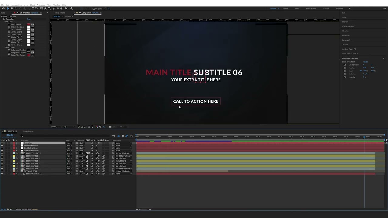 How to edit the Modern Youtuber Glitchy Intro