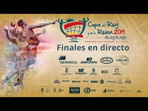 Finales femenina y masculina Copa del Rey y Reina 2019 Maspalomas vóley playa