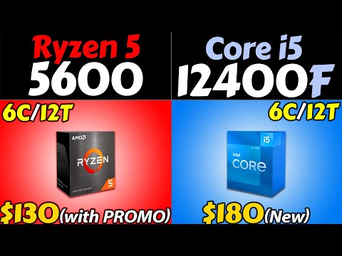 R5 5600 vs i5-12400F - Worth Spending EXTRA Money?