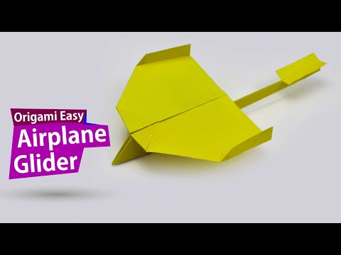How to make a paper airplane model Origami Easy F14 Tomcat