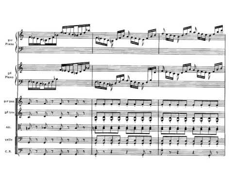 Saint-Saëns. El carnaval de los animales. 14 - Final (Finale). Partitura, Audición.