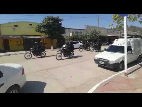 Importante operativo de seguridad interfuerzas en Aguas Blancas