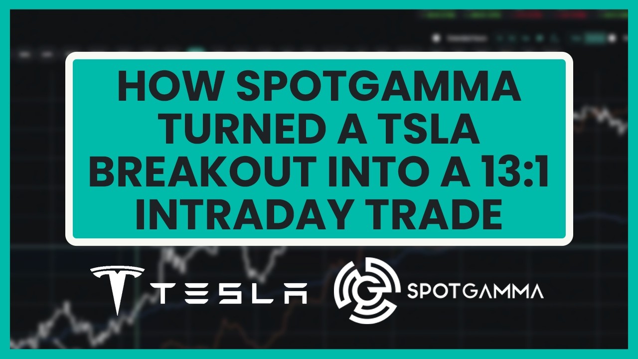How SpotGamma Turned a Tesla (TSLA) Breakout Into a 13:1 Intraday Trade