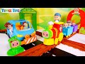 Cocomelon Musical Train Playset for Kids | Pretend Play Toy Video