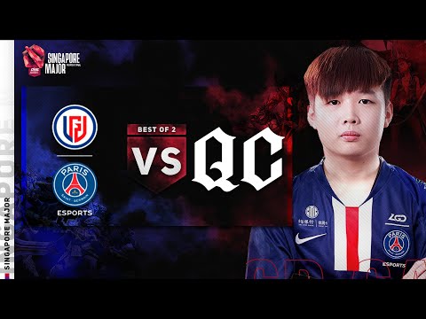 Quincy Crew vs PSG.LGD Game 1 (BO2) | One Esports Singapore Major Group Stage