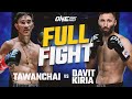 Tawanchai vs. Davit Kiria | ONE Championship Full Fight