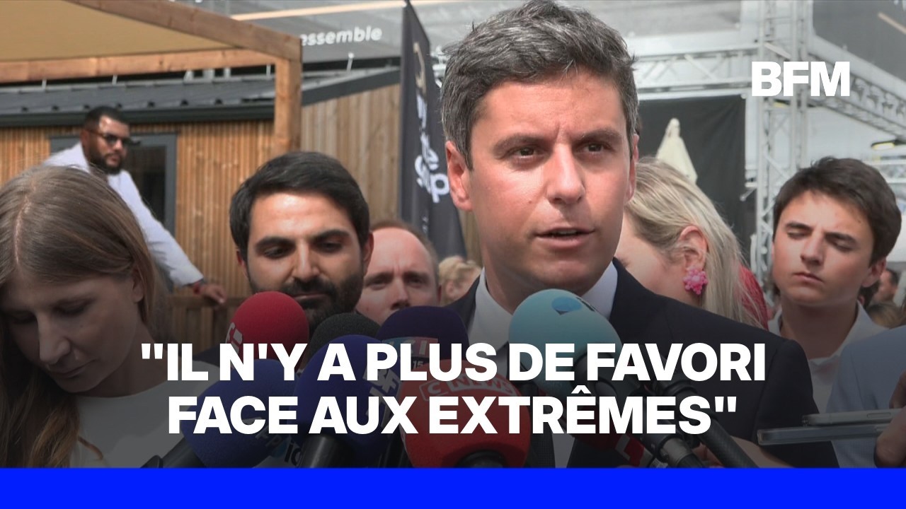 Campagne présidentielle: Gabriel Attal s'exprime depuis Châlons-en-Champagne