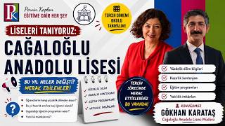 LİSELERİ TANIYORUZ: Cağaloğlu Anadolu Lisesi