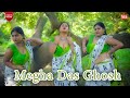 BONG BEAUTY MEGHA IN A WHITE SAREE WITH A SLEEVELESS BLOUSE VIDEO DESI FASHION OUTDOOR VLOG