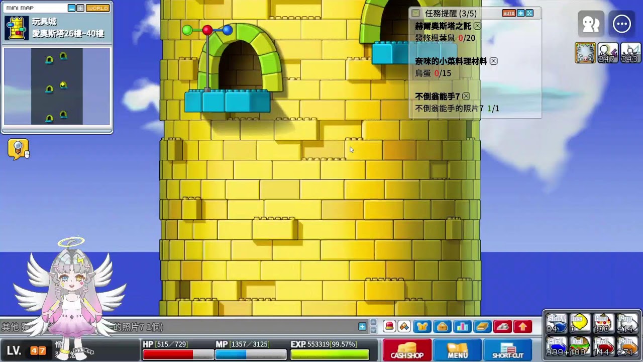 【楓之谷】【楓星】【RONA WORLD】繼續慢慢練僧侶