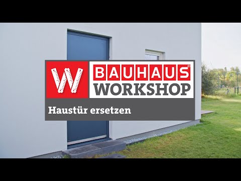Installing a front door correctly [Instructions] | BAUHAUS Workshop