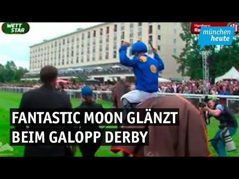 Fantastic Moon glänzt beim Galopp Derby in Hamburg