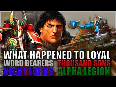 The Fate of Loyalists From Traitor Legions who Weren’t Murdered At Istvaan | Warhammer 40k Lore