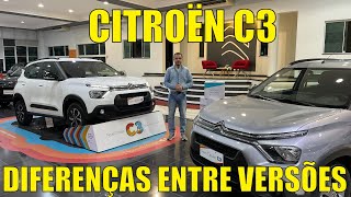 Novo Citroën C3 2023 - Diferenças