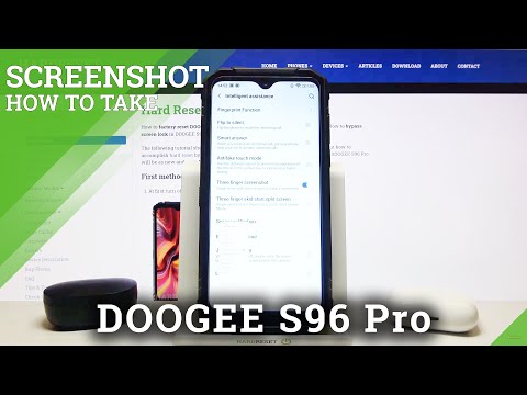 How to Take Gesture Screenshot on DOOGEE S96 Pro– Take Screenshots