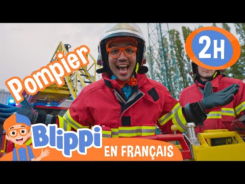 Blippi le Pompier | Blippi en français | Vidéos éducatives pour enfants