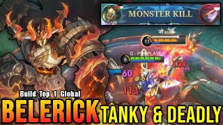 MVP Tank!! Belerick Best Build (TANKY & DEADLY) - Build Top 1 Global Belerick ~ MLBB