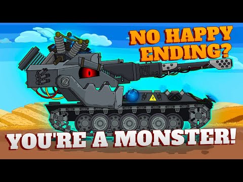 Waffenträger E100 - YOU ARE A REAL MONSTER! - Cartoons about tanks