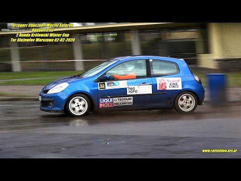 G. Chuczun /M.Safaryn -Renault Clio - 2 Runda KWC Królewski Winter Cup  Tor Służewiec 02-02-2020