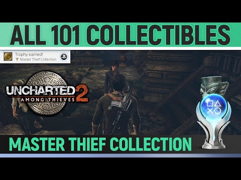 Uncharted 2: Among Thieves Remastered - All Treasure Collectibles & Strange Relic 🏆 - Trophy Guide