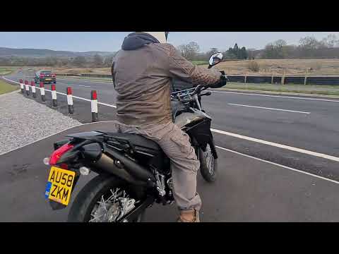 2008 YAMAHA XT660R TEST RIDE.