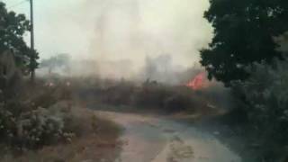 preview picture of video 'Incendio 24-7-10 Muravera'