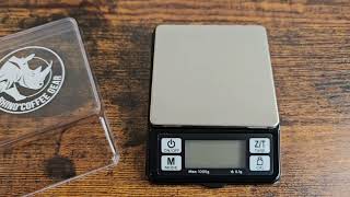 Váha Rhinowares Coffee Gear Dose