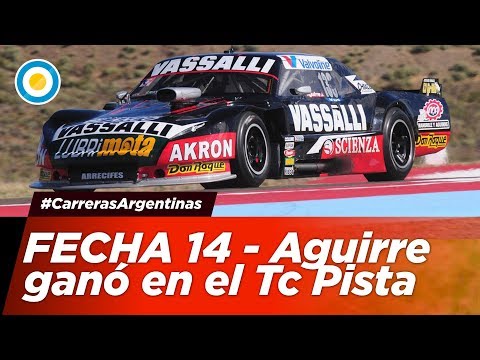 #CarrerasArgentinas - Aguirre ganó en el Tc Pista - Fecha 14 en Comodoro