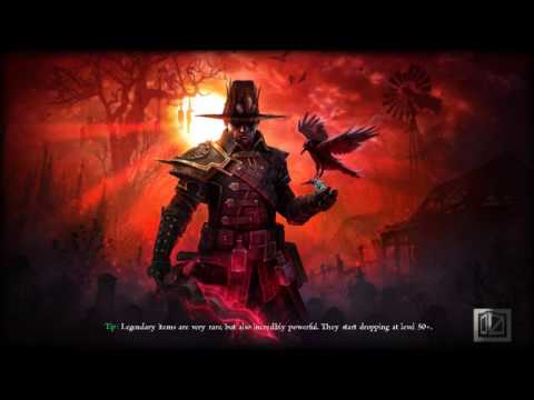 Cheap 2h lightning warder gameplay - Grim Dawn